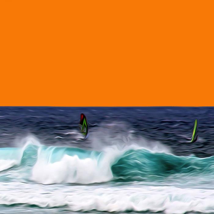 Windsurfing, North Shore of Maui. Photograph by Dan Mangan