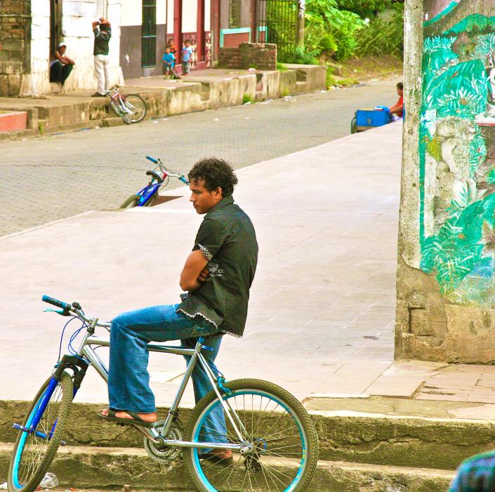 In the Barrio II, León. Photograph by Dan Mangan